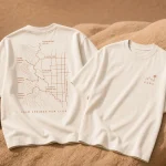 PSRC route map tee bone